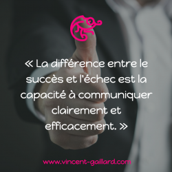 Vignette de " La diff&eacute;rence entre le succ&egrave;s et l'&eacute;chec est la capacit&eacute; &agrave; communiquer clairement et efficacement "
