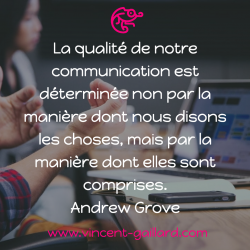 Vignette de "La qualit&eacute; de notre communication est d&eacute;termin&eacute;e non par la mani&egrave;re dont nous disons les choses, mais par la mani&egrave;re dont elles sont comprises"