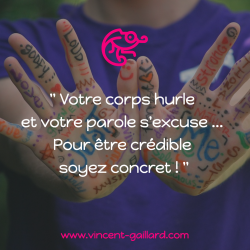 Vignette de « Votre corps hurle et votre parole s’excuse ... Pour être crédible soyez concret »